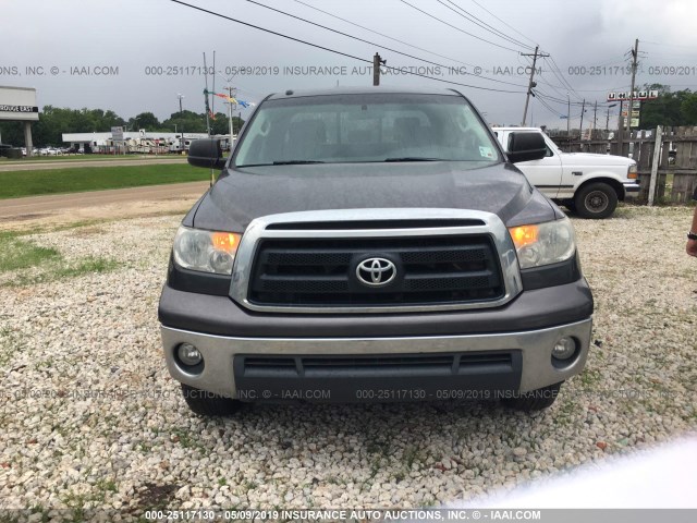 5TFRM5F1XCX043281 - 2012 TOYOTA TUNDRA GRAY photo 6