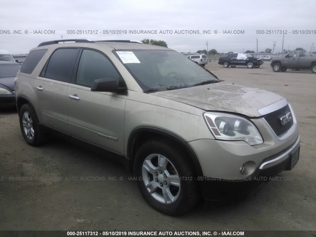 1GKER13718J271086 - 2008 GMC ACADIA SLE GOLD photo 1