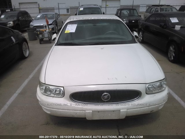 1G4HR54K11U278526 - 2001 BUICK LESABRE LIMITED WHITE photo 6