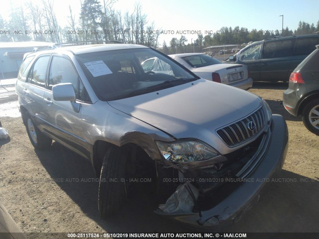 JTJHF10U820253903 - 2002 LEXUS RX 300 SILVER photo 1