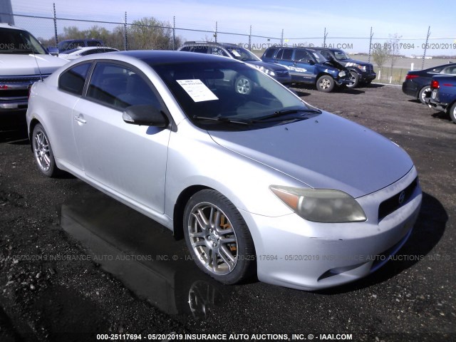 JTKDE167950001189 - 2005 TOYOTA SCION TC SILVER photo 1