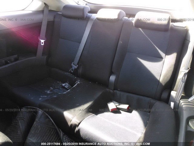 JTKDE167950001189 - 2005 TOYOTA SCION TC ვერცხლისფერი ფოტო 8