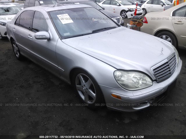 WDBNG75J35A443173 - 2005 MERCEDES-BENZ S 500 SILVER photo 1