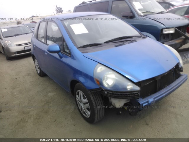 JHMGD38418S030408 - 2008 HONDA FIT BLUE photo 1