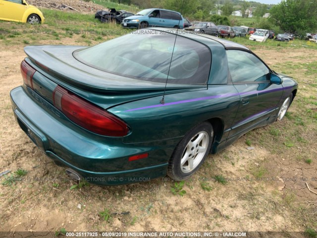 2G2FS22K5V2206357 - 1997 PONTIAC FIREBIRD GREEN photo 4