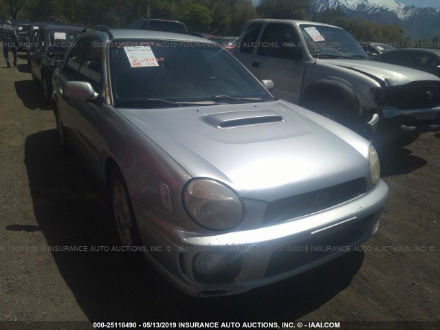 JF1GG29602G827008 - 2002 SUBARU IMPREZA WRX SILVER photo 1