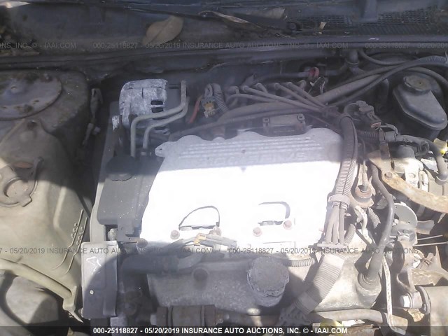 2G1WL52M1T9166660 - 1996 CHEVROLET LUMINA SILVER photo 10