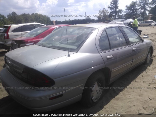 2G1WL52M1T9166660 - 1996 CHEVROLET LUMINA SILVER photo 4