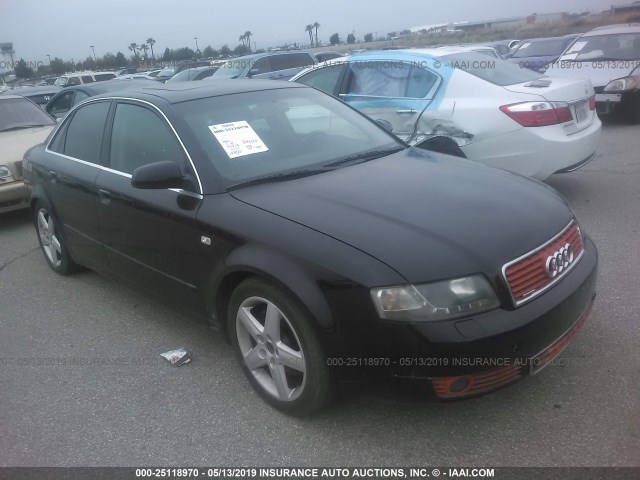 WAULT68E72A182054 - 2002 AUDI A4 3.0 QUATTRO BLACK photo 1