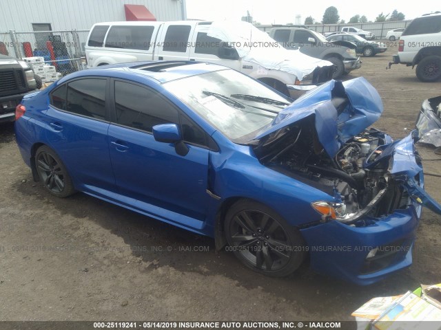 JF1VA1E61G9823635 - 2016 SUBARU WRX PREMIUM BLUE photo 1