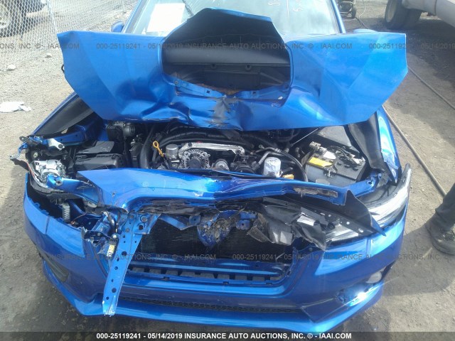 JF1VA1E61G9823635 - 2016 SUBARU WRX PREMIUM BLUE photo 6