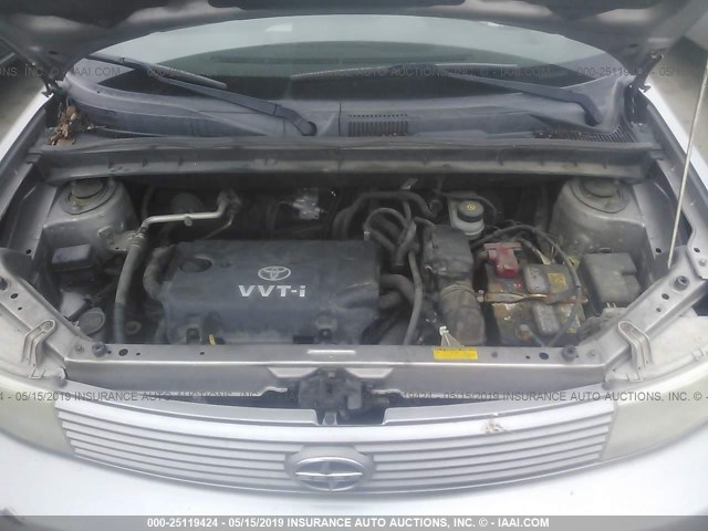 JTLKT324464115031 - 2006 TOYOTA SCION XB 银色 照片 10