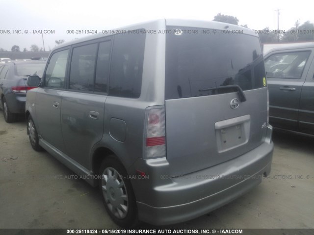 JTLKT324464115031 - 2006 TOYOTA SCION XB 银色 照片 3