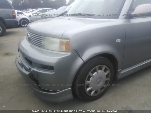 JTLKT324464115031 - 2006 TOYOTA SCION XB 银色 照片 6