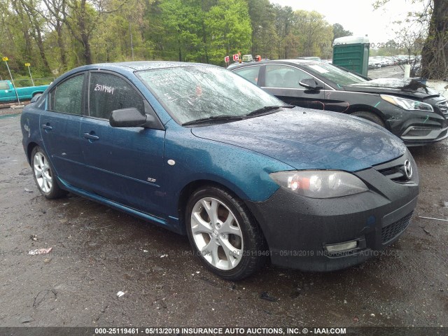 JM1BK323871649500 - 2007 MAZDA 3 S BLUE photo 1