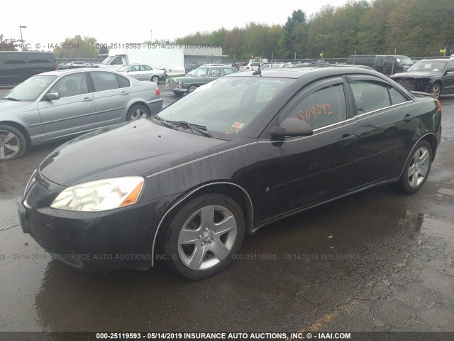 1G2ZG57B984298757 - 2008 PONTIAC G6 SE BLACK photo 2