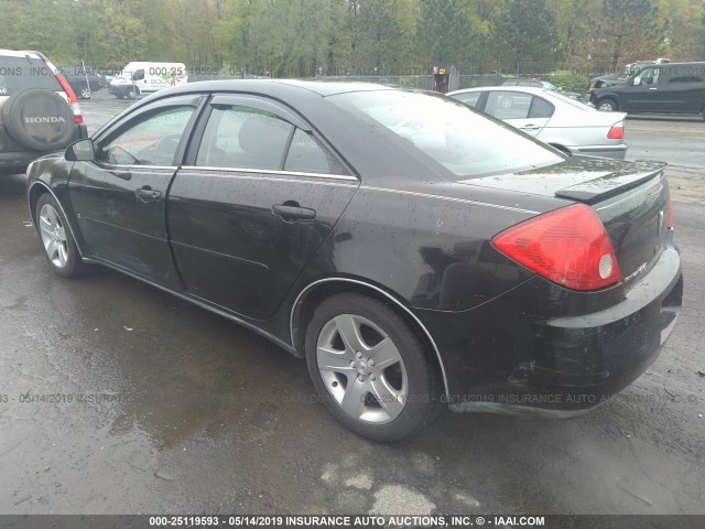 1G2ZG57B984298757 - 2008 PONTIAC G6 SE BLACK photo 3