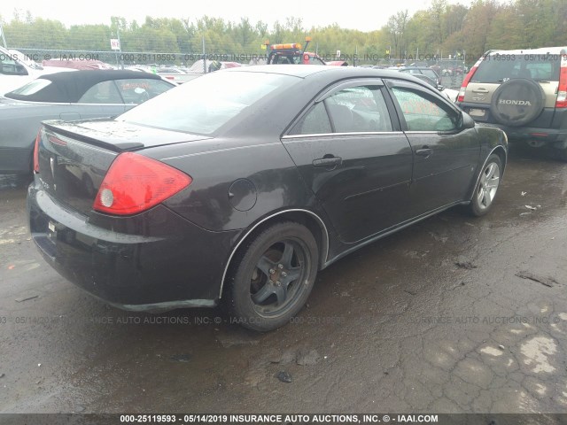 1G2ZG57B984298757 - 2008 PONTIAC G6 SE BLACK photo 4