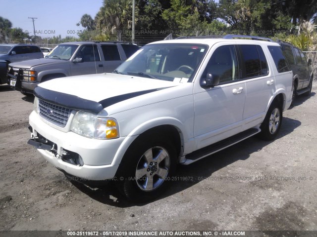 1FMDU65W83ZA79953 - 2003 FORD EXPLORER LIMITED WHITE photo 2