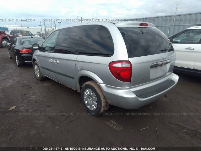 1A4GP45R76B739706 - 2006 CHRYSLER TOWN & COUNTRY  SILVER photo 3