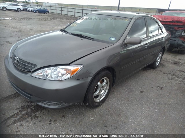 4T1BE32K43U696350 - 2003 TOYOTA CAMRY LE/XLE/SE BROWN photo 2