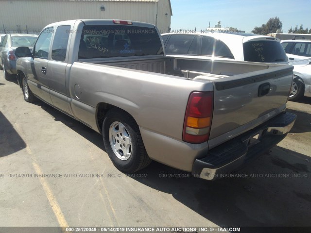 2GCEC19X021322129 - 2002 CHEVROLET SILVERADO C1500 Champagne photo 3