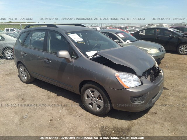 KNAFG528797255459 - 2009 KIA RONDO LX/EX GOLD photo 1