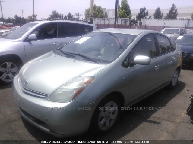 JTDKB20U083357772 - 2008 TOYOTA PRIUS GREEN photo 2