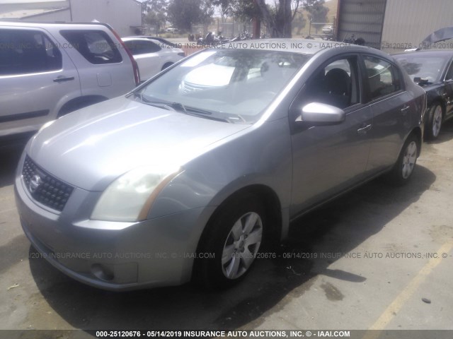 3N1AB61E09L639414 - 2009 NISSAN SENTRA 2.0/2.0S/2.0SL SILVER photo 2