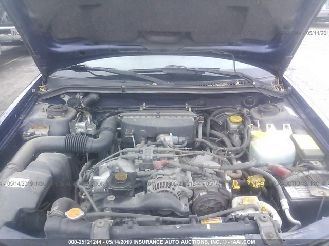 JF1SF655X1H763439 - 2001 SUBARU FORESTER S Mavi foto 10