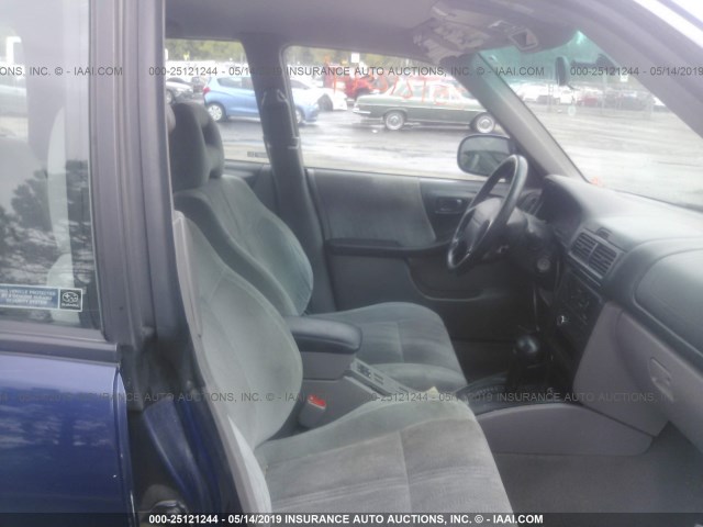 JF1SF655X1H763439 - 2001 SUBARU FORESTER S Mavi foto 5