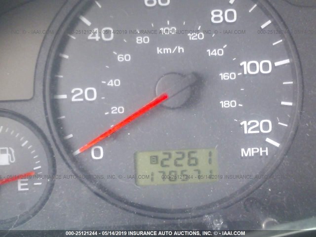 JF1SF655X1H763439 - 2001 SUBARU FORESTER S Mavi foto 7