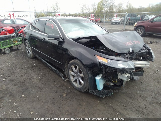 19UUA8F55DA001582 - 2013 ACURA TL TECH BLACK photo 1