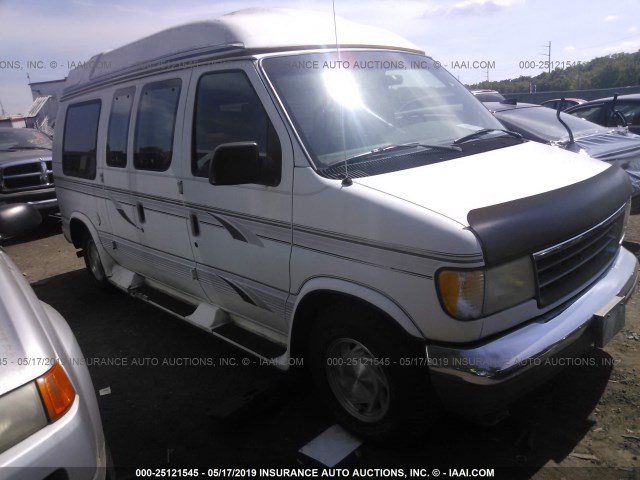 1FDEE14N5SHC02397 - 1995 FORD ECONOLINE E150 VAN WHITE photo 1