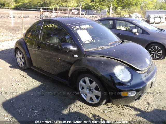 3VWDD21C21M440890 - 2001 VOLKSWAGEN NEW BEETLE GLX შავი ფოტო 1