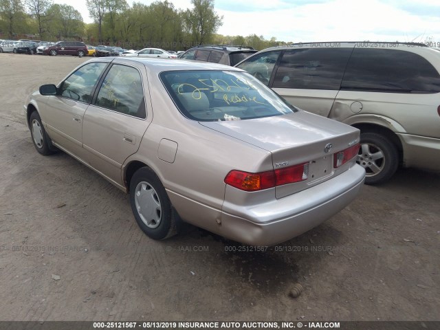 4T1BG22K0YU734099 - 2000 TOYOTA CAMRY CE/LE/XLE 棕色 照片 3