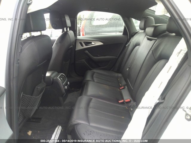 WAUHGAFC3CN148668 - 2012 AUDI A6 PRESTIGE WHITE photo 8