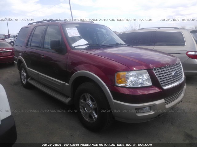 1FMFU18565LA03992 - 2005 FORD EXPEDITION EDDIE BAUER RED photo 1