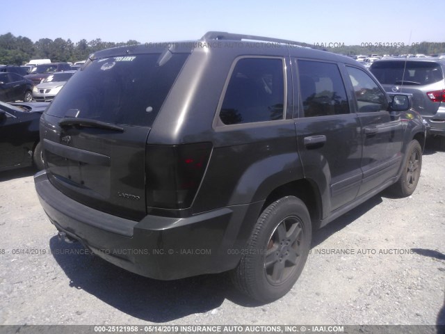 1J4GS48K25C724553 - 2005 JEEP GRAND CHEROKEE LAREDO/COLUMBIA/FREEDOM 灰色 照片 4