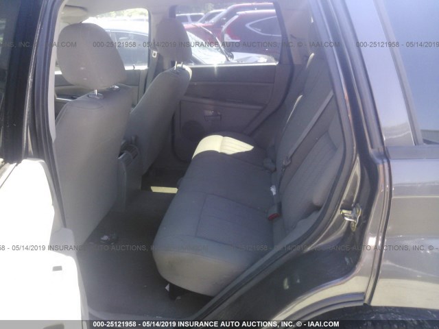 1J4GS48K25C724553 - 2005 JEEP GRAND CHEROKEE LAREDO/COLUMBIA/FREEDOM 灰色 照片 8