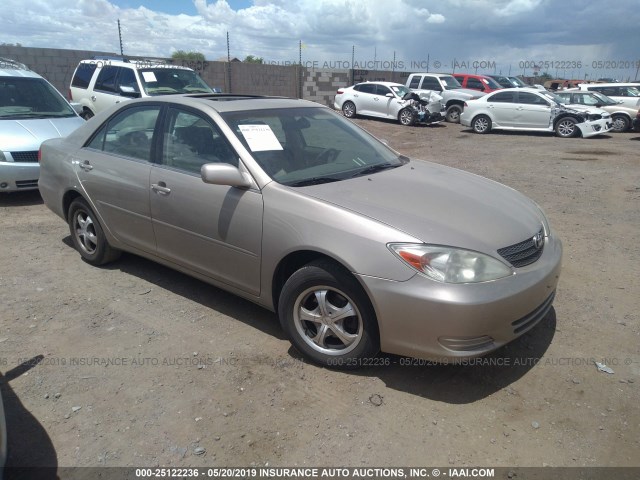 4T1BE30K53U735031 - 2003 TOYOTA CAMRY LE/XLE/SE GOLD photo 1