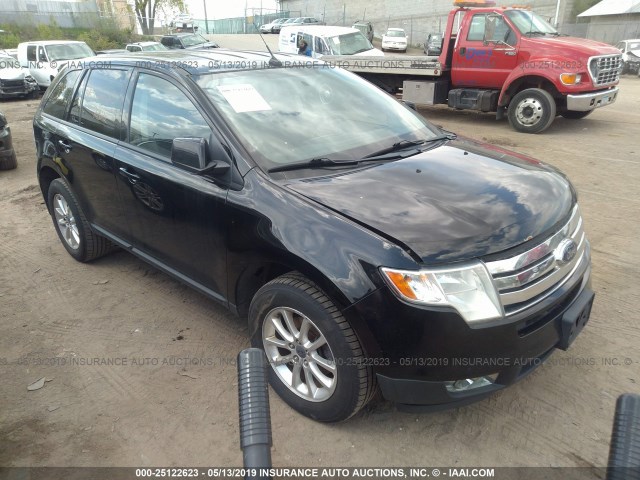 2FMDK48C59BA79481 - 2009 FORD EDGE SEL BLACK photo 1