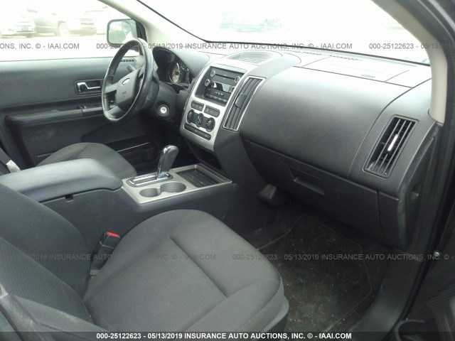 2FMDK48C59BA79481 - 2009 FORD EDGE SEL BLACK photo 5