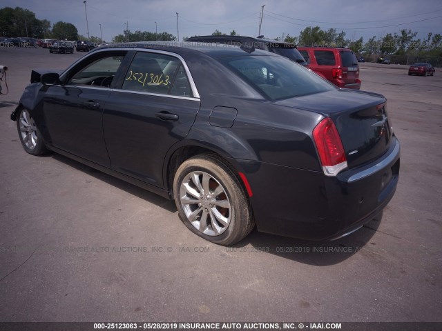 2C3CCARG7GH191386 - 2016 CHRYSLER 300 LIMITED GRAY photo 3