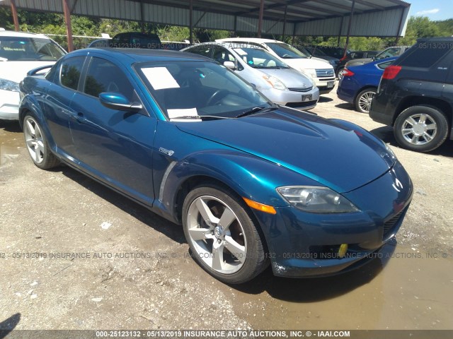 JM1FE173960207190 - 2006 MAZDA RX8 BLUE photo 1