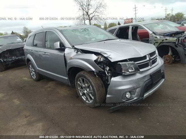 3C4PDDEG0KT681542 - 2019 DODGE JOURNEY GT SILVER photo 1