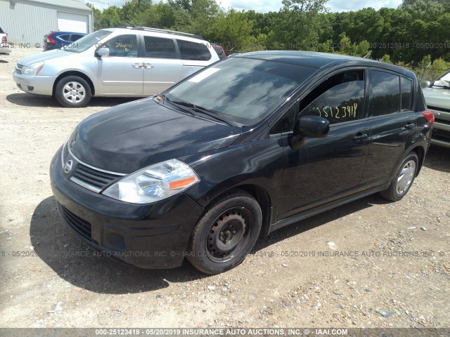 3N1BC13E48L451561 - 2008 NISSAN VERSA S/SL 黑色 照片 2