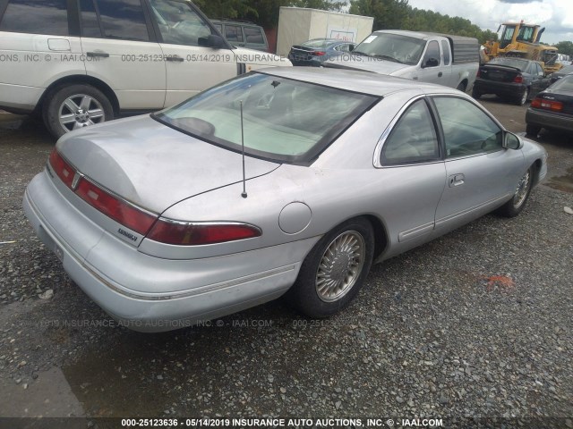 1LNLM91V0TY636466 - 1996 LINCOLN MARK VIII LSC/DIAMOND ANNIVERSARY SILVER photo 4