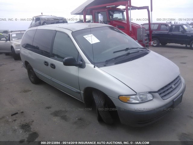 2C4GJ24R4YR810717 - 2000 CHRYSLER GRAND VOYAGER  SILVER photo 1