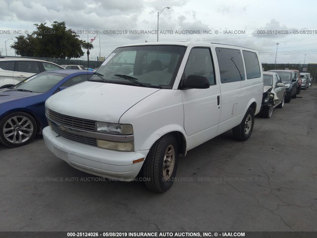 1GNDM19X44B101085 - 2004 CHEVROLET ASTRO WHITE photo 2